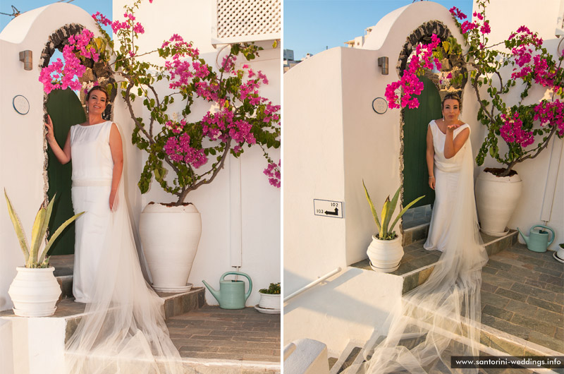 Santorini Weddings / Dana Villas