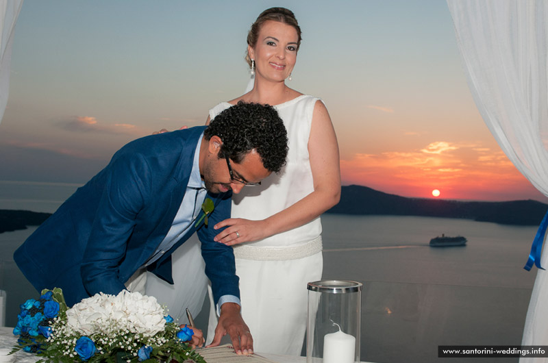 Santorini Weddings