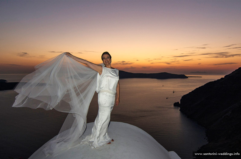 Santorini Weddings / Dana Villas