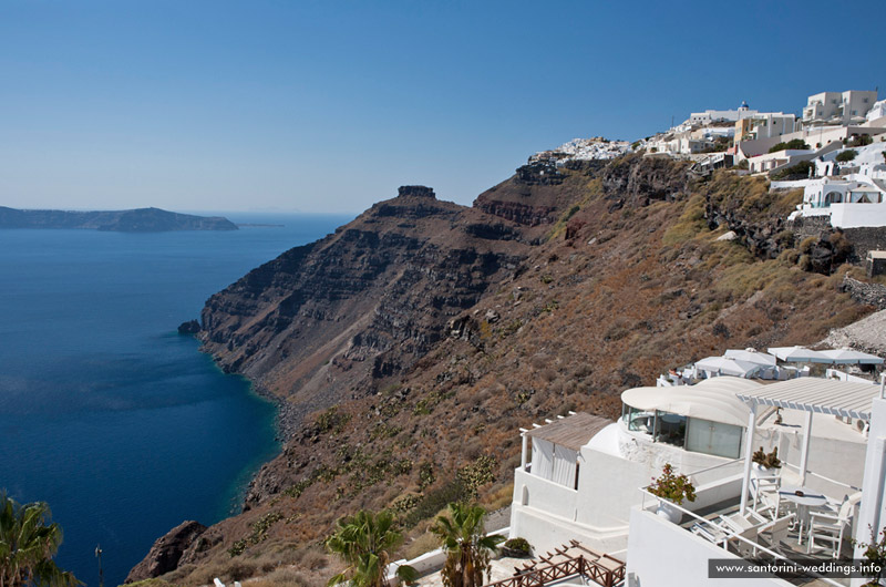 Santorini Weddings / Dana Villas