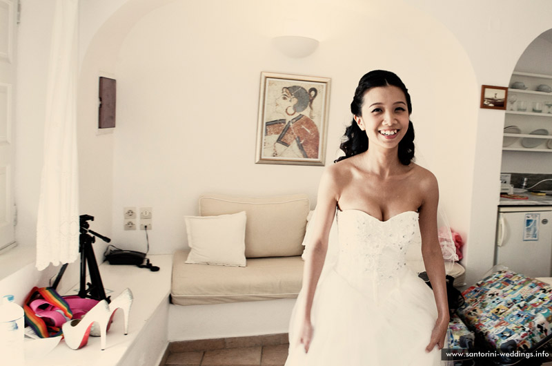 Santorini Weddings / Dana Villas