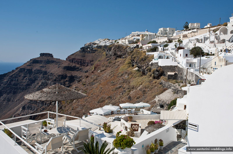 Santorini Weddings / Dana Villas