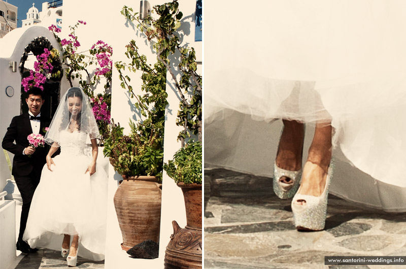 Santorini Weddings / Dana Villas