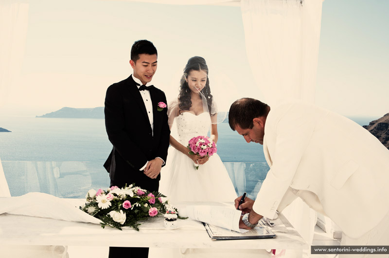 Santorini Weddings