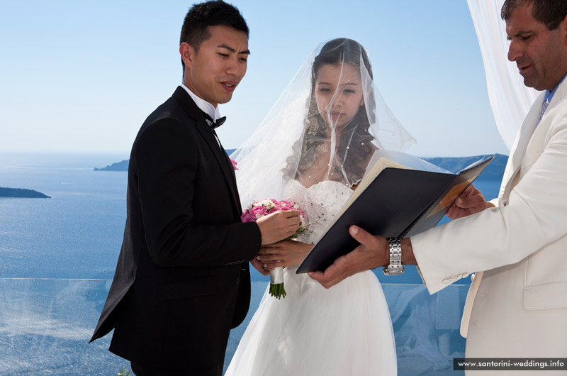 Santorini Weddings / Dana Villas