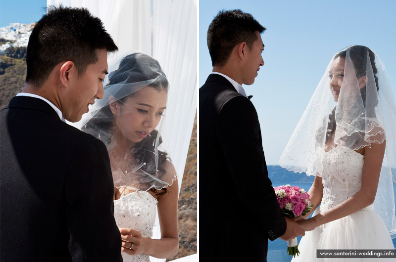 Santorini Weddings / Dana Villas