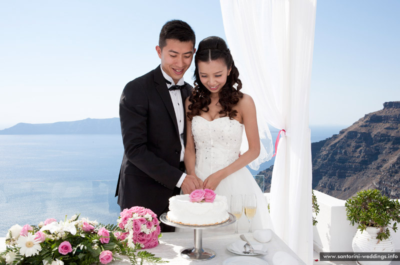 Wedding in Santorini