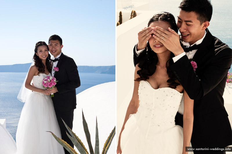 Santorini Weddings / Dana Villas