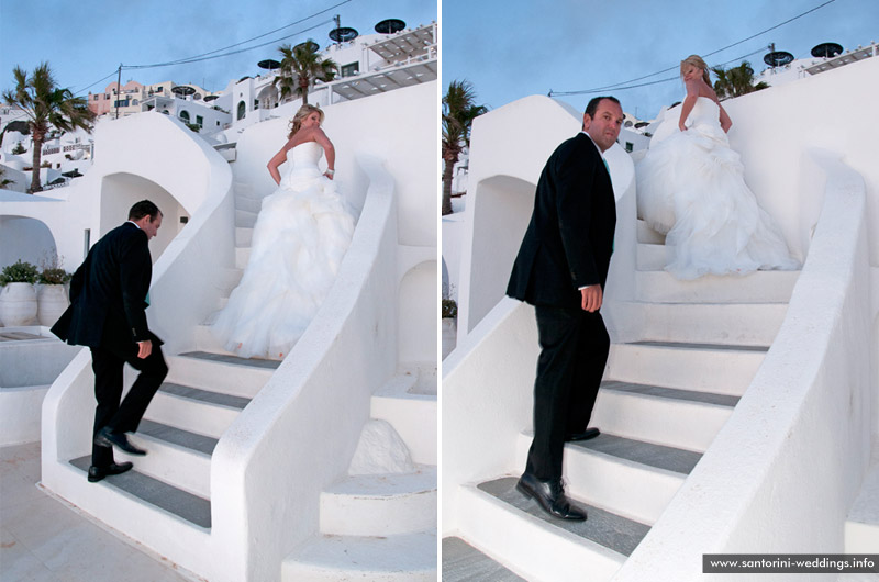 Santorini Weddings / Dana Villas