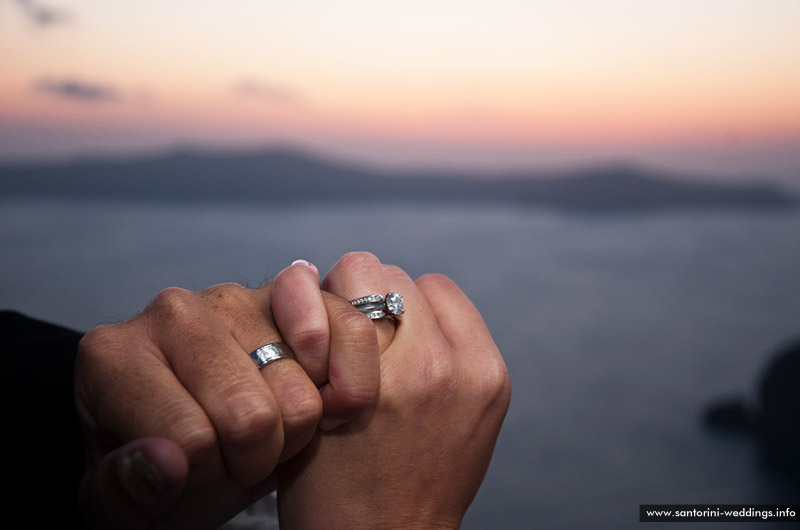 Santorini Weddings / Dana Villas