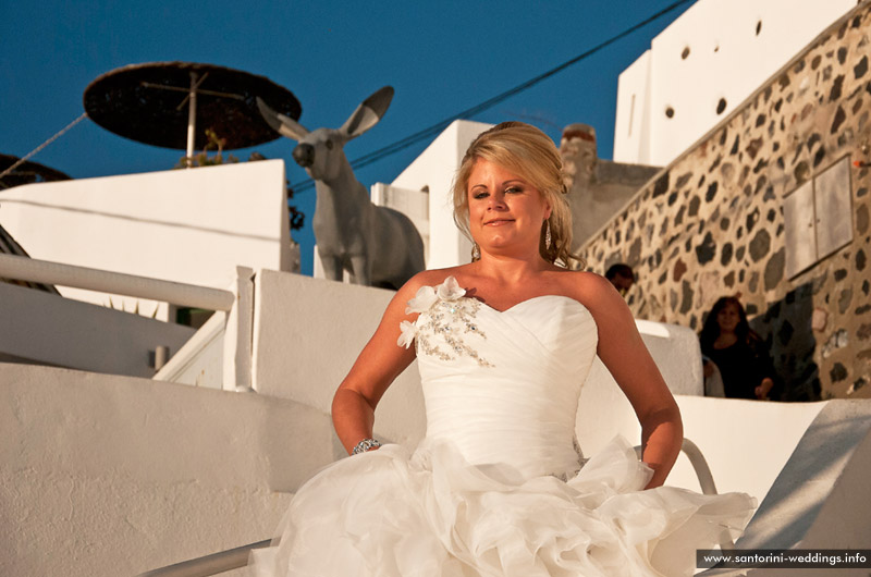 Wedding in Santorini