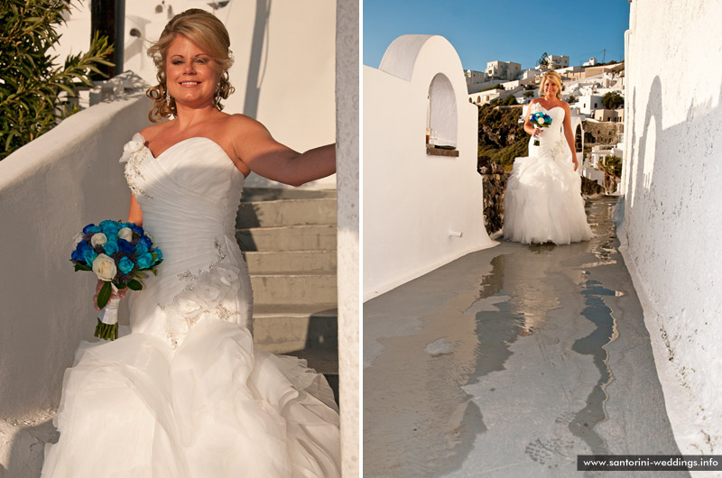 Santorini Weddings / Dana Villas