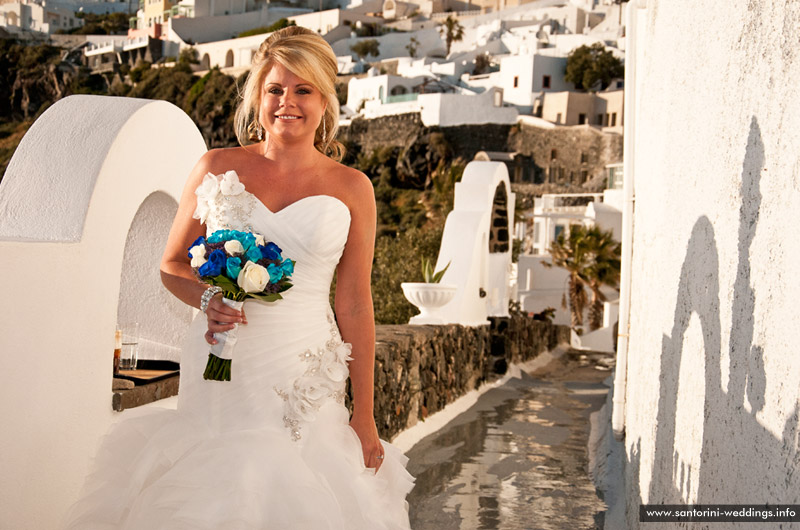 Wedding in Santorini