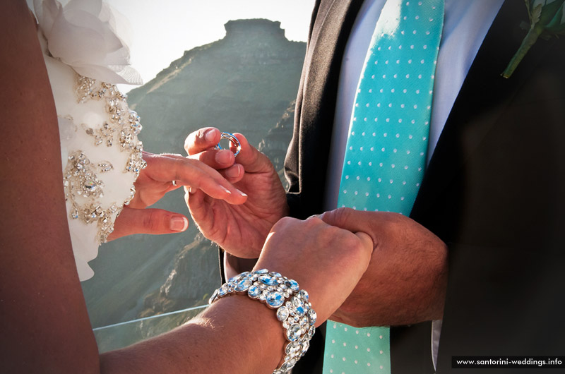 Wedding in Santorini