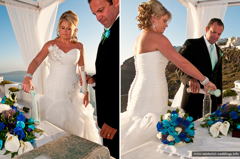 Santorini Weddings / Dana Villas