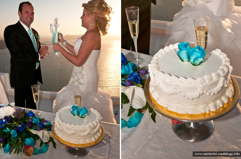 Santorini Weddings / Dana Villas