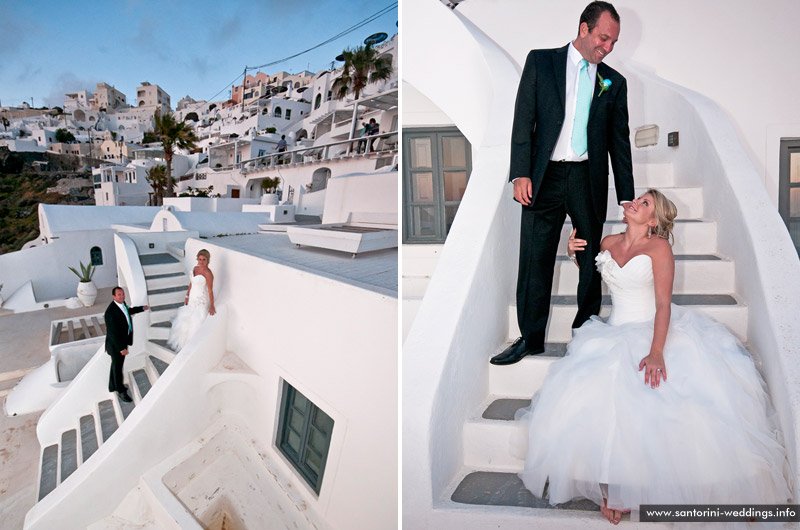 Santorini Weddings / Dana Villas