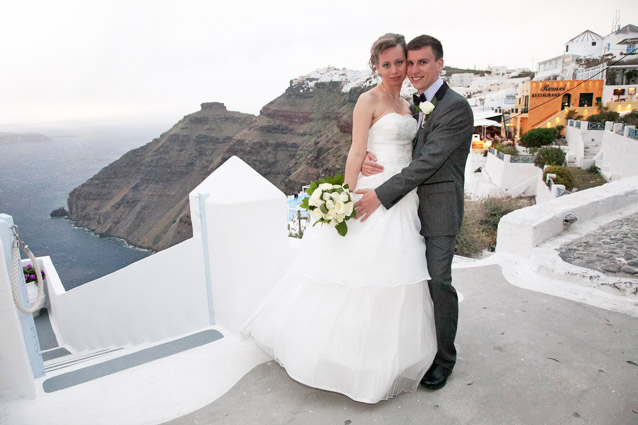 santorini wedding