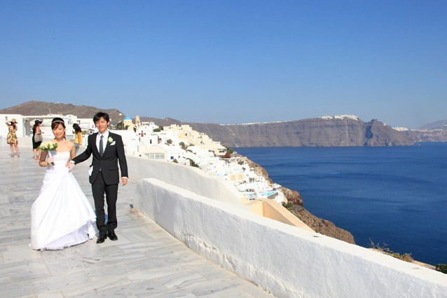 feredini wedding santorini