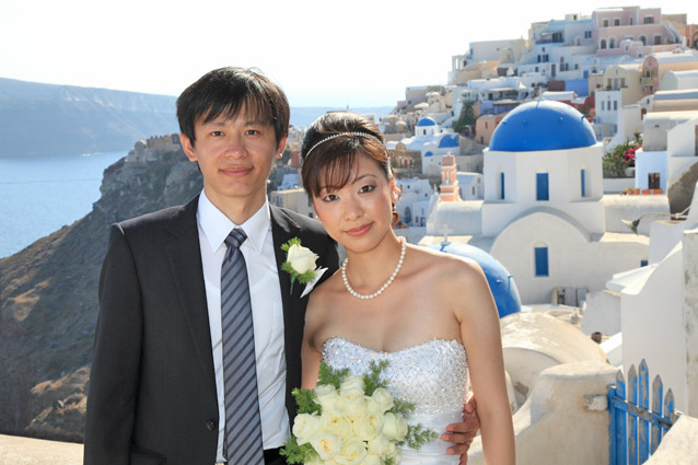 feredini wedding santorini