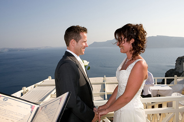 santorini wedding