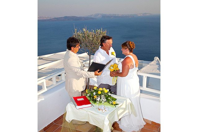 santorini wedding