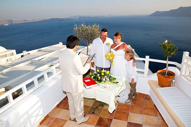 santorini wedding