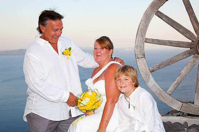 santorini wedding