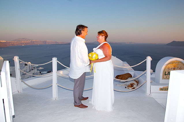 santorini wedding