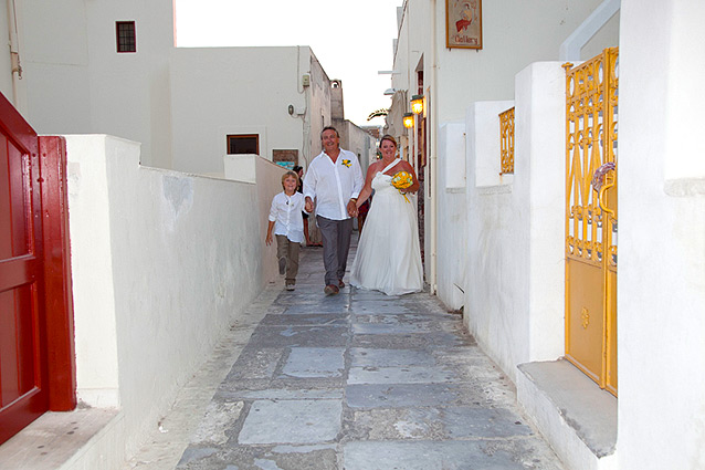 santorini wedding