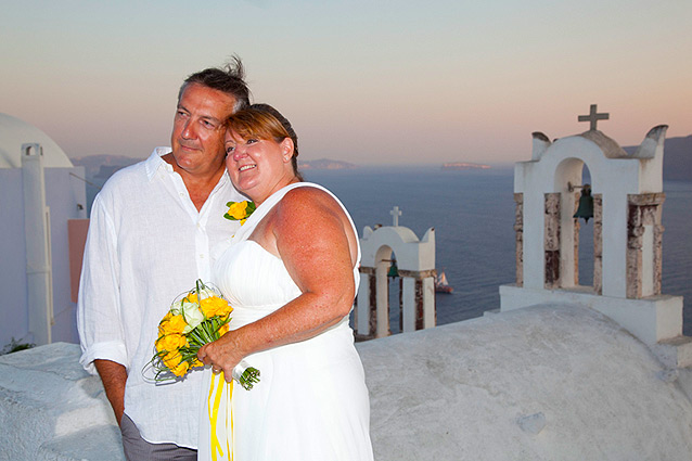 santorini wedding