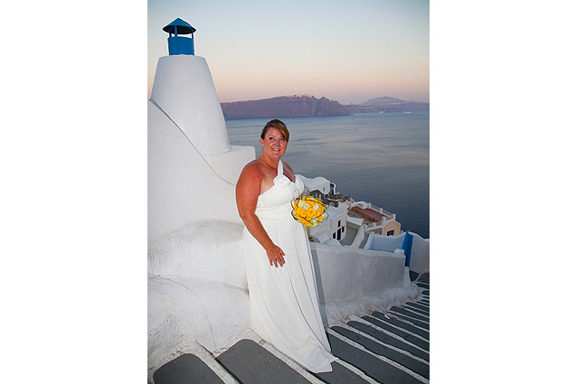 santorini wedding