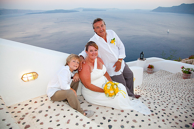 santorini wedding