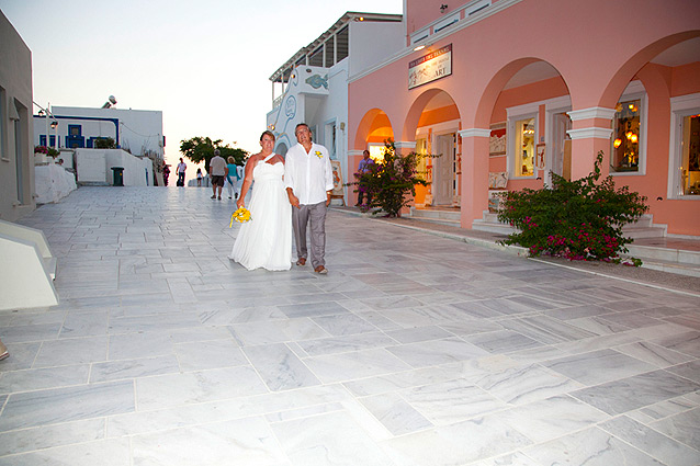 santorini wedding