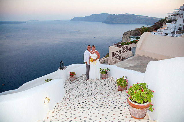 santorini wedding