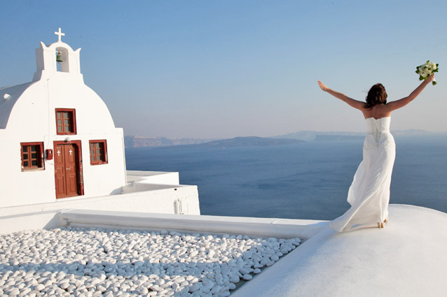 santorini weddings