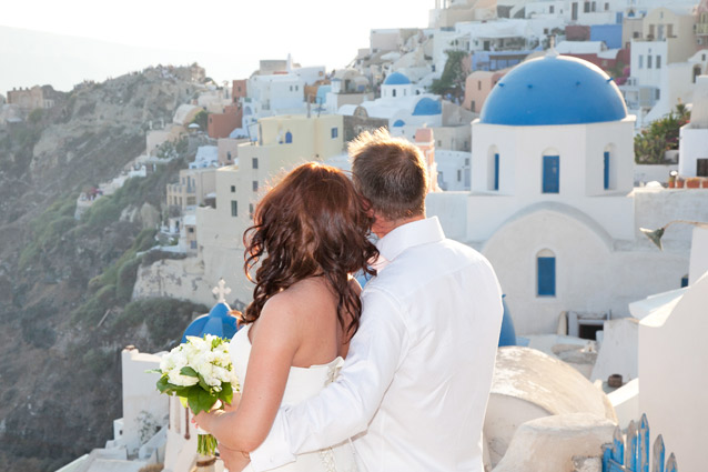 imerovigli santorini wedding