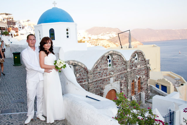 imerovigli santorini wedding