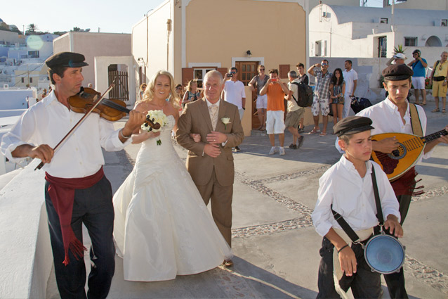 santorini weddings