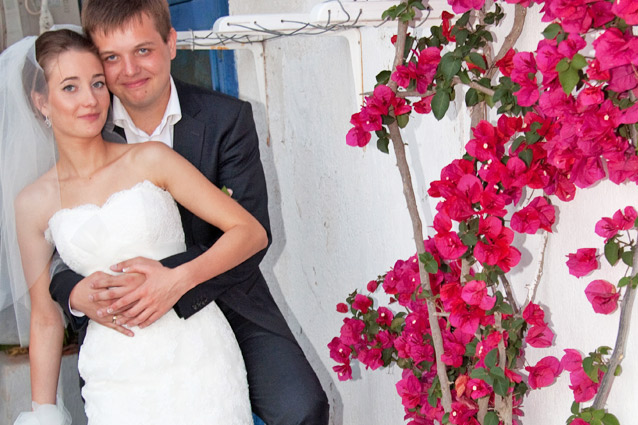 Wedding in Santorini Imerovigli