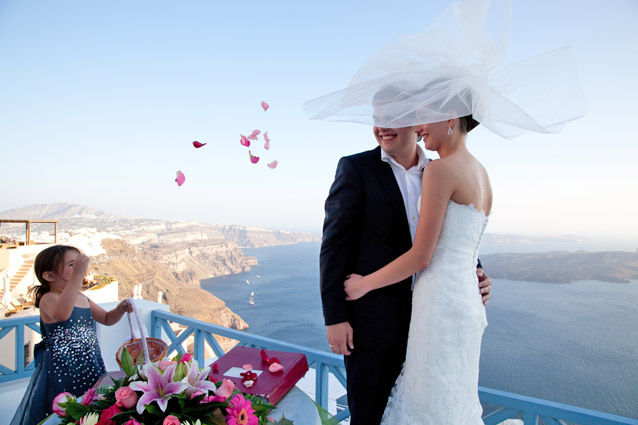 santorini weddings