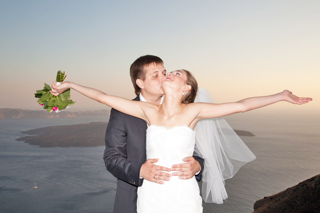 santorini wedding