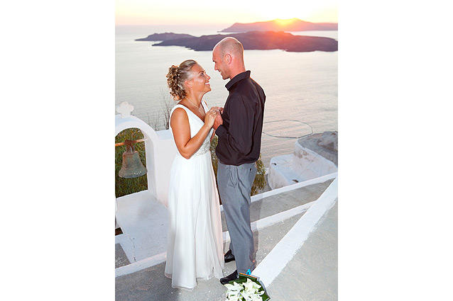 santorini wedding