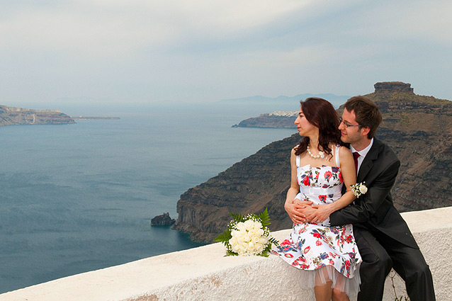 santorini wedding