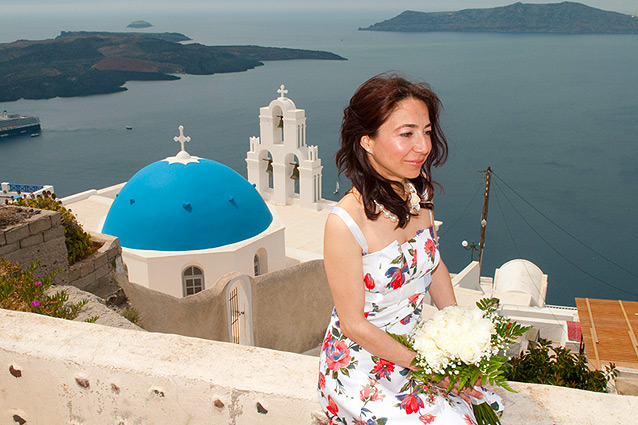 santorini wedding