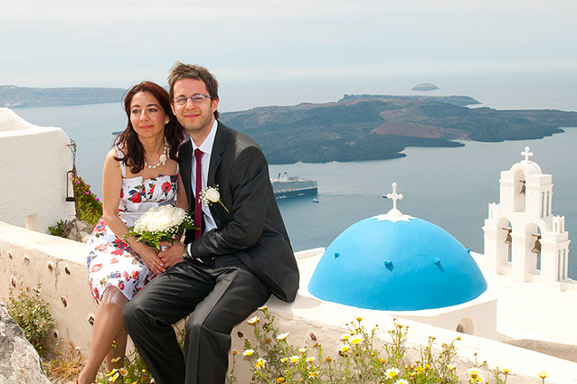 santorini wedding