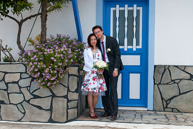 santorini wedding