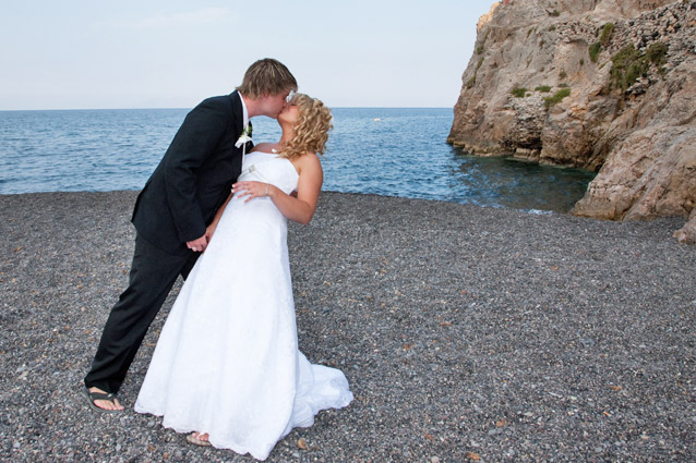 wedding in santorini