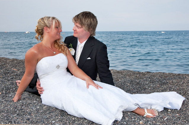 wedding in santorini