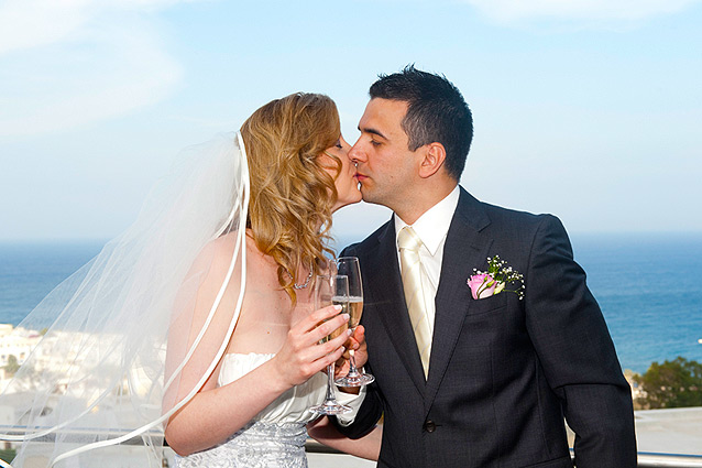 wedding in santorini